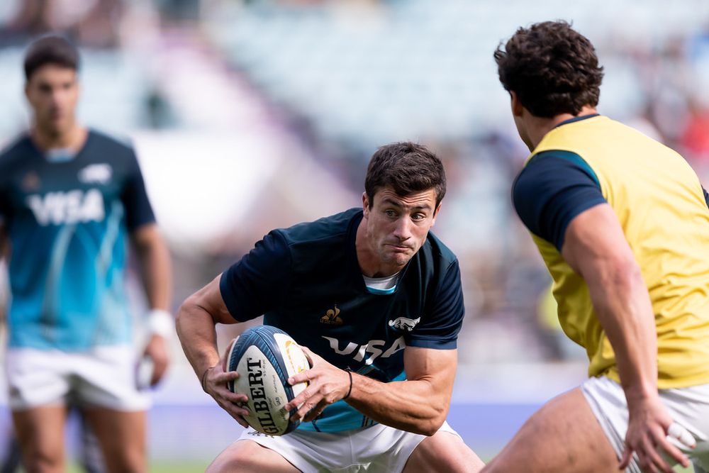 Rugby. Bautista Delguy uno de los referentes de Los Pumas de buen nivel ante Gales &nbsp;