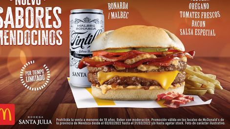 McDonald’s prensenta una nueva edición de Sabores Mendocinos