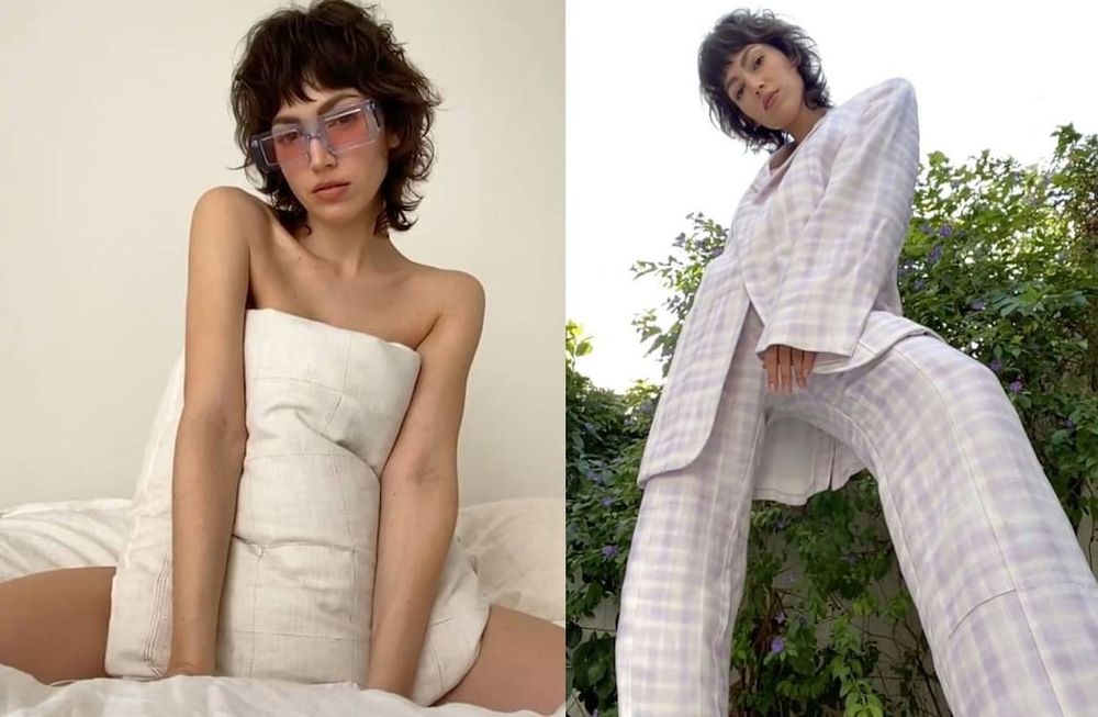 Sin ropa y tapada con una almohada, Úrsula Corberó reveló una gran noticia