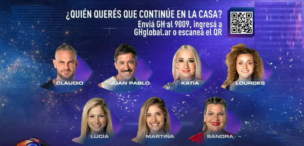 Uno jugador abandonará la casa de Gran Hermano este domingo.