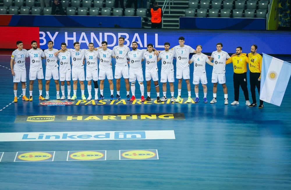 Egypt vs Argentina, 29th IHF Men’s World Championship 2025, Zagreb, Croatia, 15.01.2025, Mandatory Credit © Anze Malovrh / kolektiff