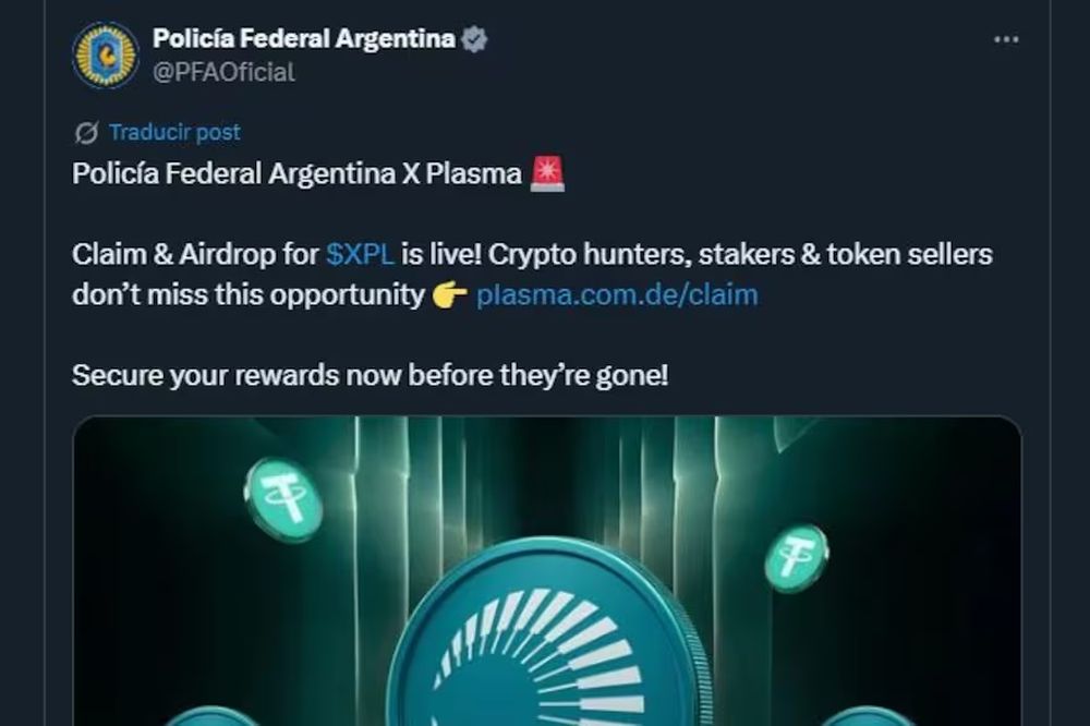 Hackeo en X a la Policía Federal