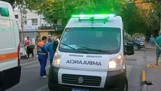 El hecho ocurrió alrededor de las 13:45 en la intersección de las calles Olascoaga y Dorrego.