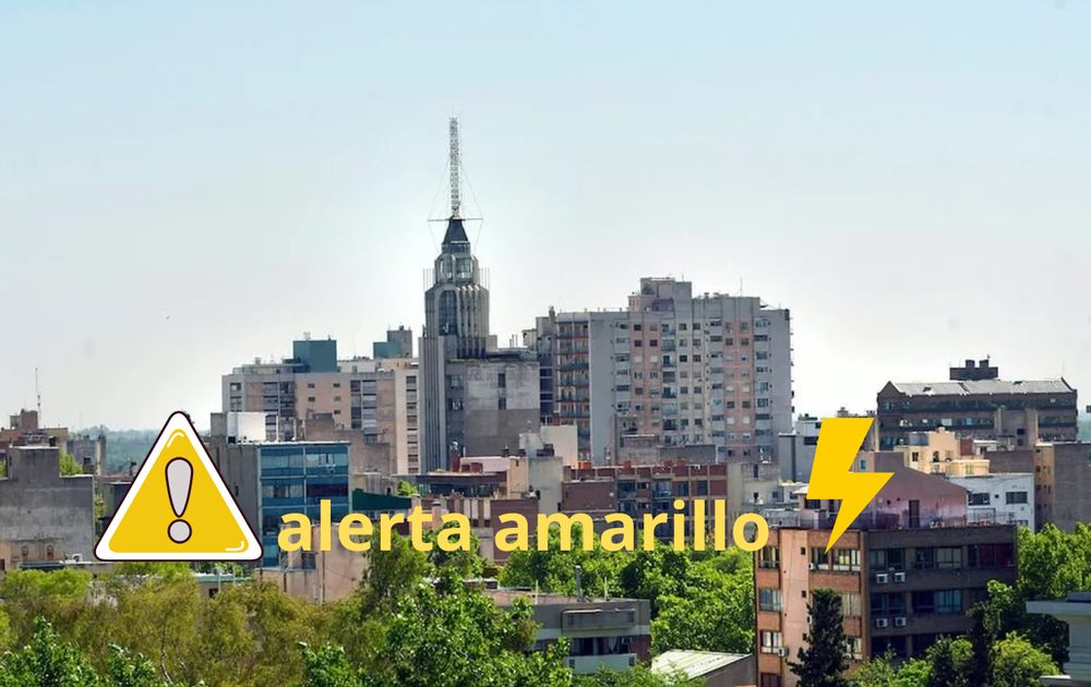 Alerta meteorológica por tormentas y posible granizo en Mendoza
