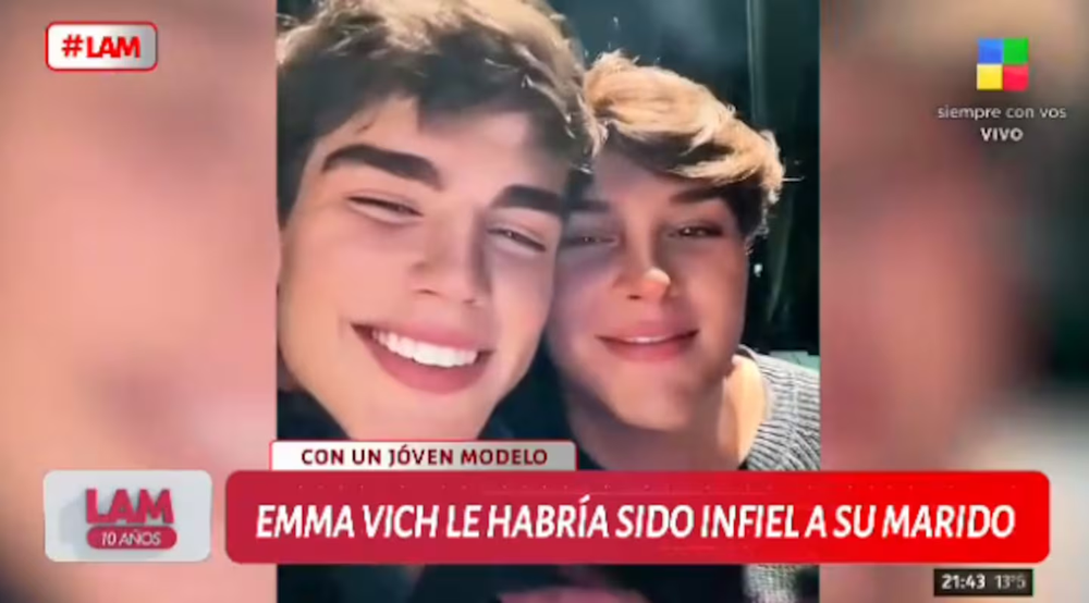 El video que compromete a Emma Vich.