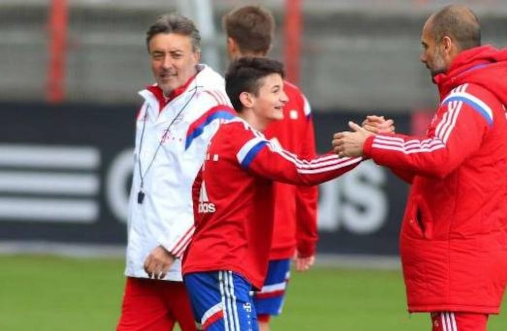 Un niño de 15 años entrena con el Bayern Múnich de Guardiola
