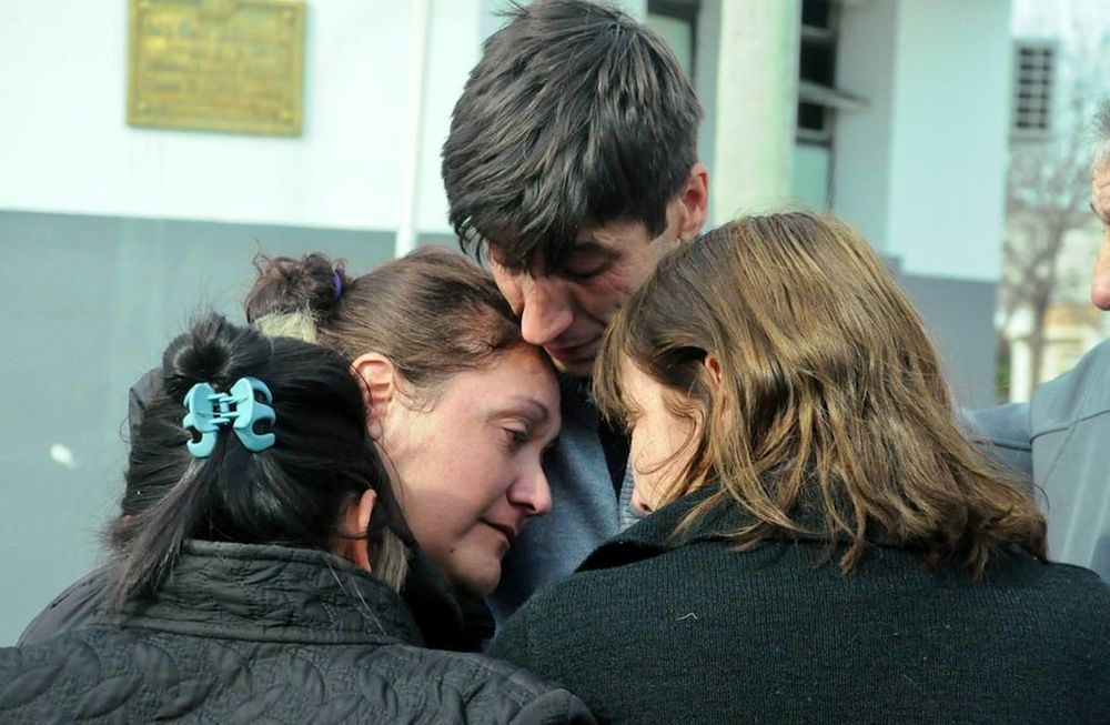 Laboulaye. Consternada por el crimen de Joaquín Sperani. (Gentileza Nexos del Sur)