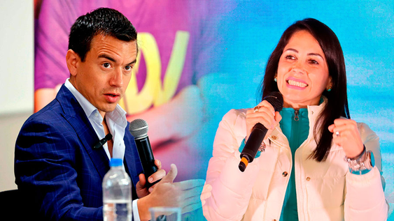 Las elecciones presidenciales en Ecuador tienen dos favoritos muy alejados del resto: el actual mandatario, Daniel Noboa, que va por la reelección y la candidata de la izquierda, Luisa González.