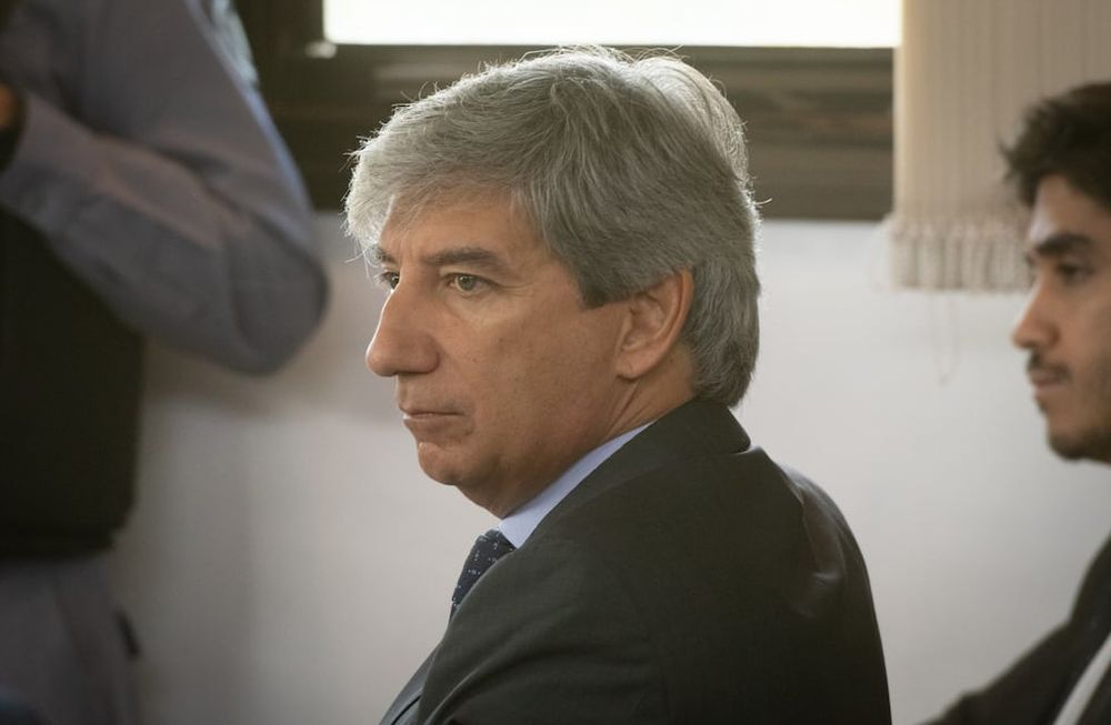 Bento prestó declaración. Volvió a declarar el acusado como líder de una asociación ilícita que se valía del cobro de coimas a cambio de beneficios judiciales. Foto: Los Andes.