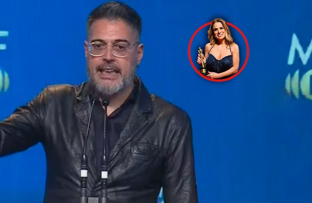 El incómodo momento entre Marina Calabró y Rolando Barbano: una tierna dedicatoria, un beso en la frente y una reacción inesperada.