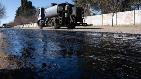 Este adelanto no sólo se ve en el corazón del pueblo, sino también en las zonas aledañas.