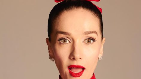 Natalia Oreiro impactó con su look en ¿Quién es la máscara?