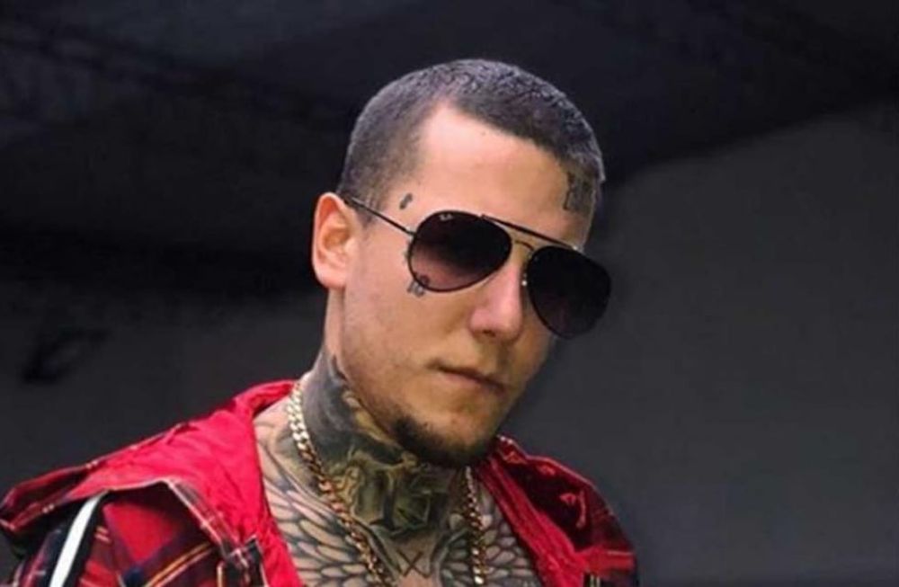 Alex Caniggia y su nuevo espectacular tatuaje