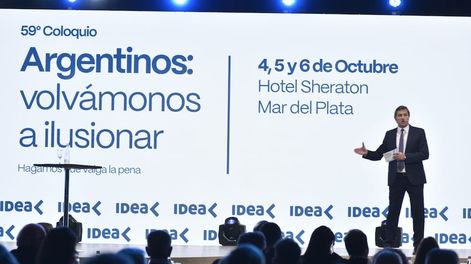Santiago Mignone, Country Senior Partner de PwC Argentina. Presidente del 59° Coloquio de IDEA