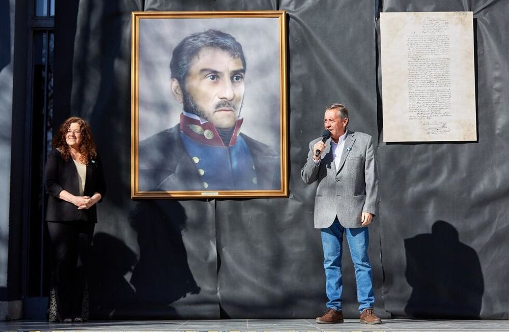 “La pluma de San Martín en la Ley de Aguas” motivó un gran acto de Irrigación