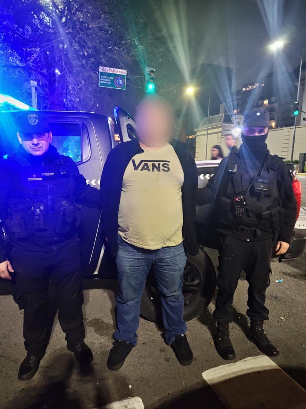 El hombre de 44 años fue detenido.