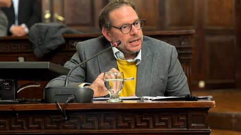 El diputado provincial Lucas Ilardo (Fuerza Patria)