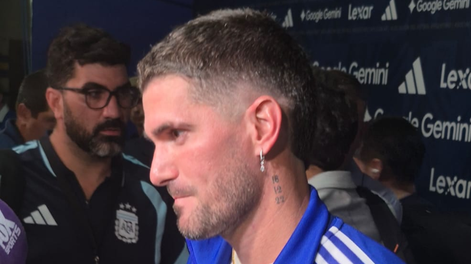 Rodrigo De Paul rompió el silencio tras el 5-0.