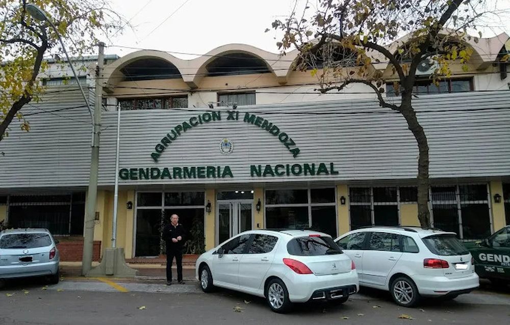 El edificio de Gendarmería Nacional en Mendoza, ubicado en Pedro Vargas 90 de Dorrego en Guaymallén.