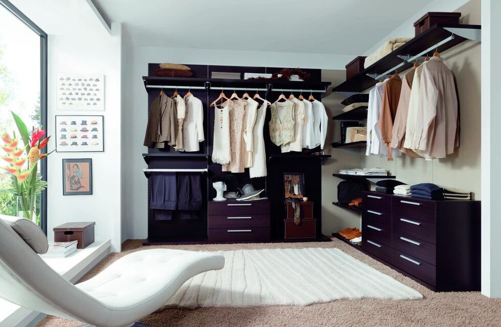 Organizá un vestidor para aprovechar mejor tus espacios