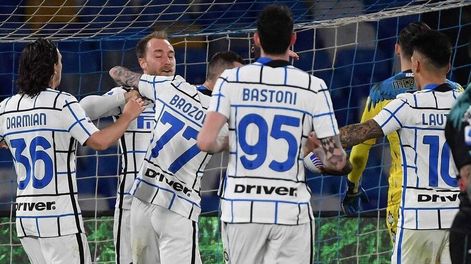 Lautaro Martínez fue titular en el Neroazzurro.
