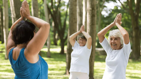 Este ejercicio es ideal para las personas mayores de 60.
