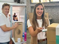 Germán de Kemmling y Paloma Sclaco.&nbsp;