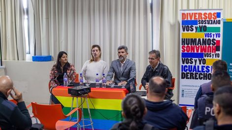 Nueva jornada de capacitaciones al personal policial sobre respeto, inclusión y diversidad sexual