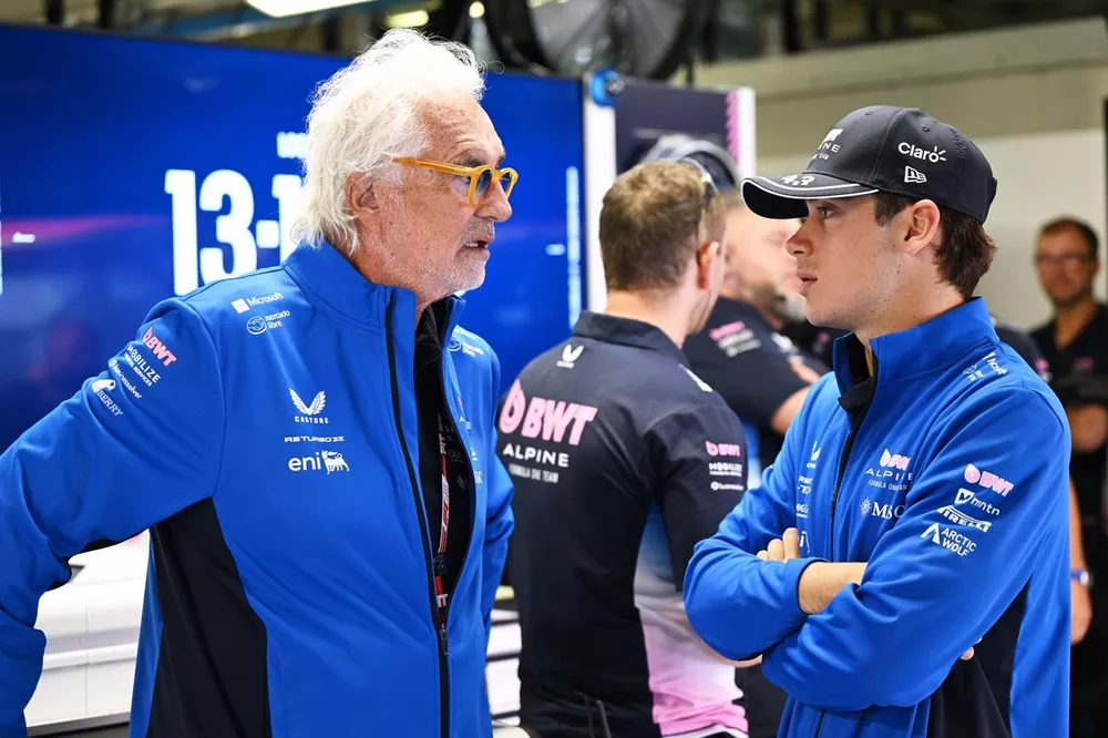 Flavio Briatore respaldó a Franco Colapinto