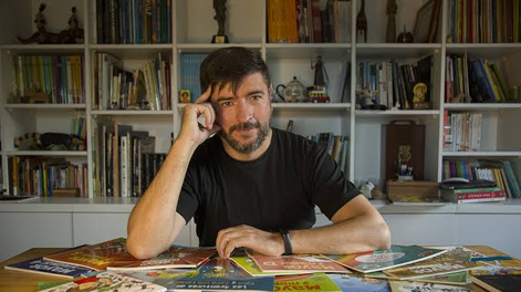Chanti, reconocido historietista mendocino, publica en medios como Los Andes.&nbsp;