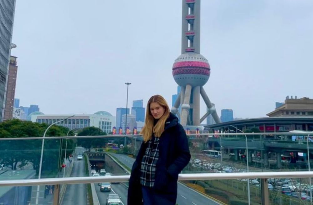 Micaela Tosi, la modelo mendocina que vive en Shanghai.