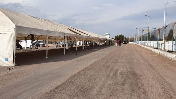 OSEP habilita una carpa para consultorios respiratorios