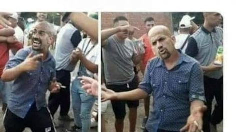 Meme sobre la Bruja Verón y la llegad de Marcos Rojo a Boca. / Gentileza.