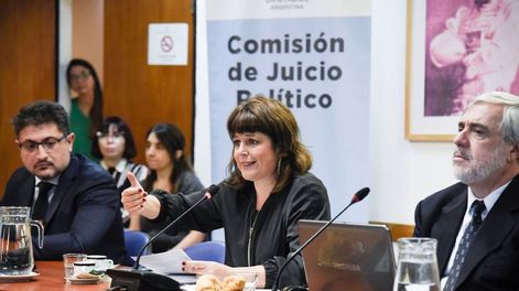 Los Andes | La diputada Carolina Gaillard, presidenta de la Comisión de Juicio Político (HCDN/Archivo)