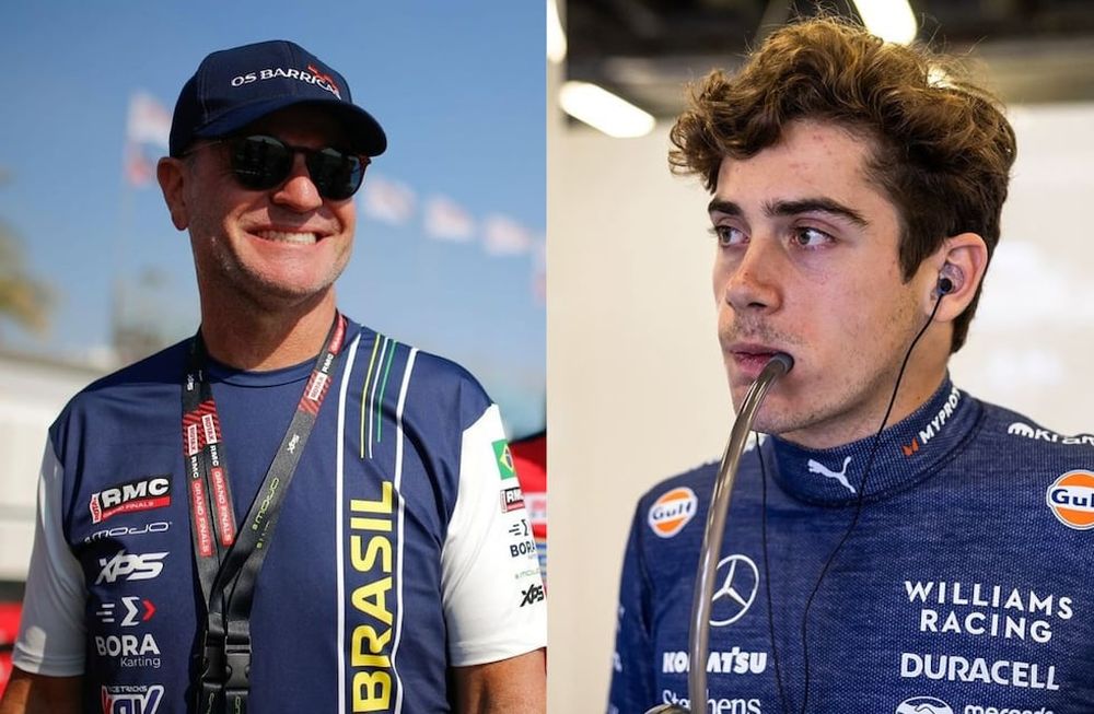 Rubens Barrichello invitó a Colapinto a comer un asado