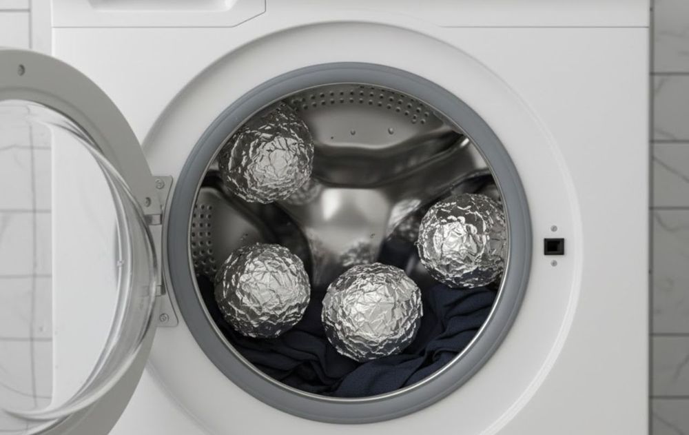 bolas de aluminio en el lavarropas