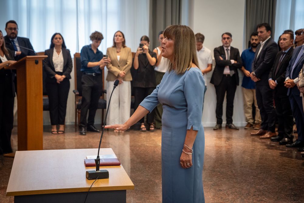 Norma Llatser asumió como nueva integrante de la Suprema Corte de Justicia de Mendoza.