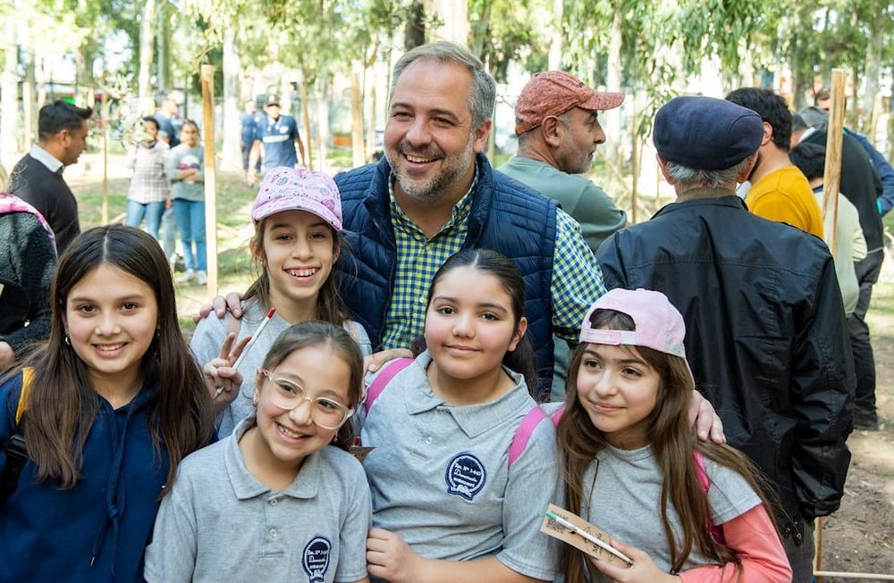 En Maipú hay más pulmones verdes y crece la forestación