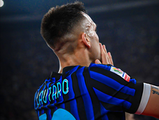 Lautaro Martínez hizo un gol y salió campeón con el Inter de Milán