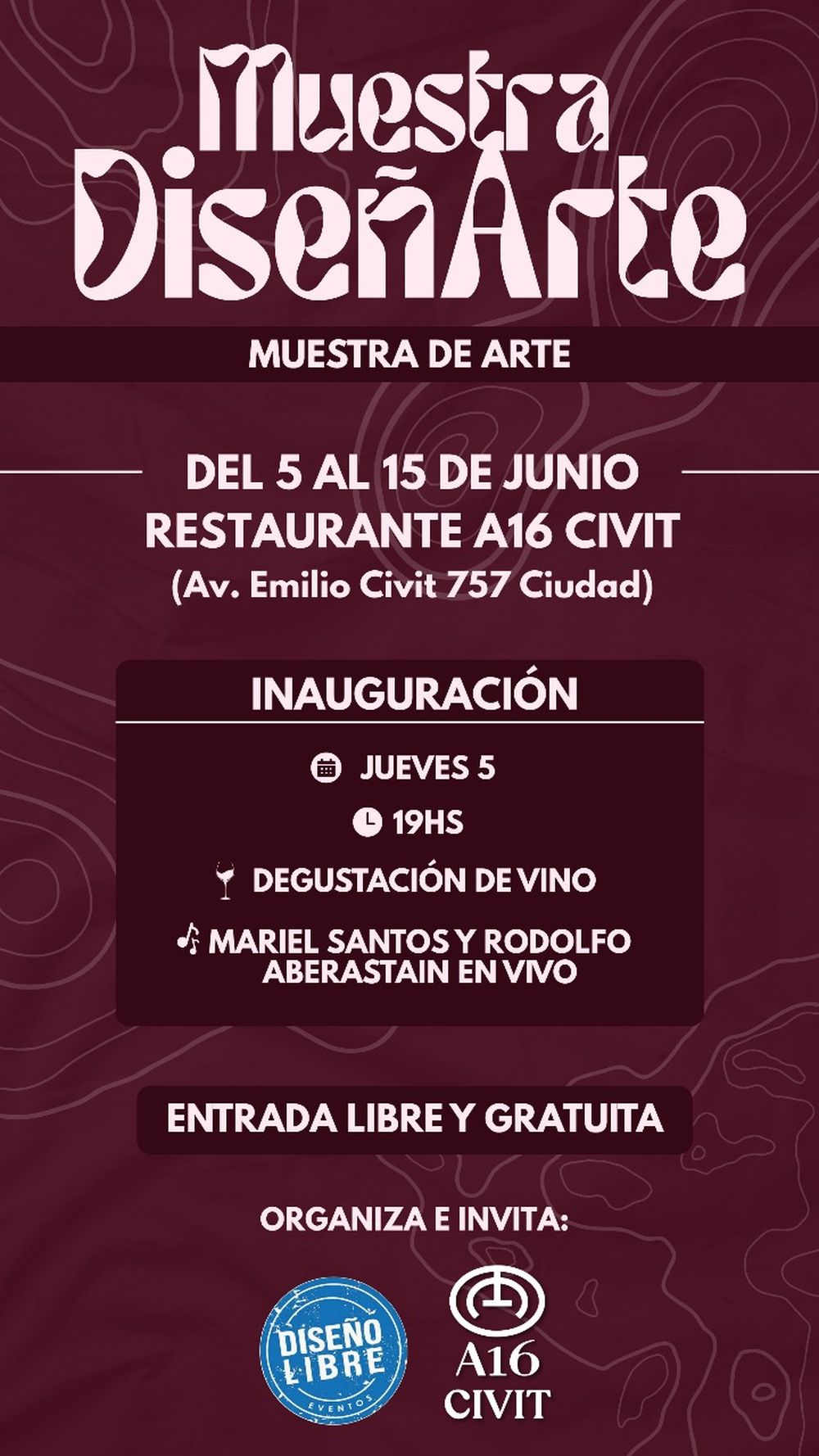 Arte, diseño, música, gastronomía y vinos en pleno corazón de Mendoza, con entrada libre y gratuita. Foto: Gentileza