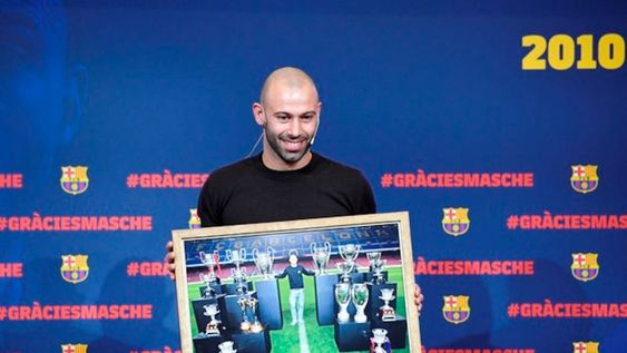 Un adiós con honores: Mascherano dejó el Barcelona