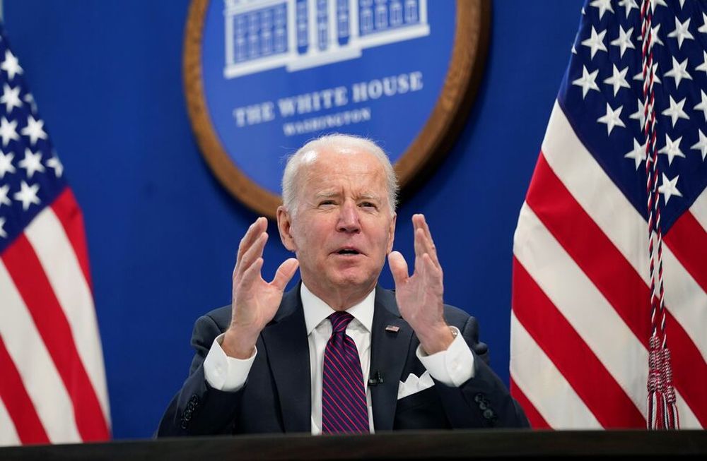 Joe Biden tuvo un comentario descalificativo contra un periodista que le preguntó por la inflación en su país. Foto: AP