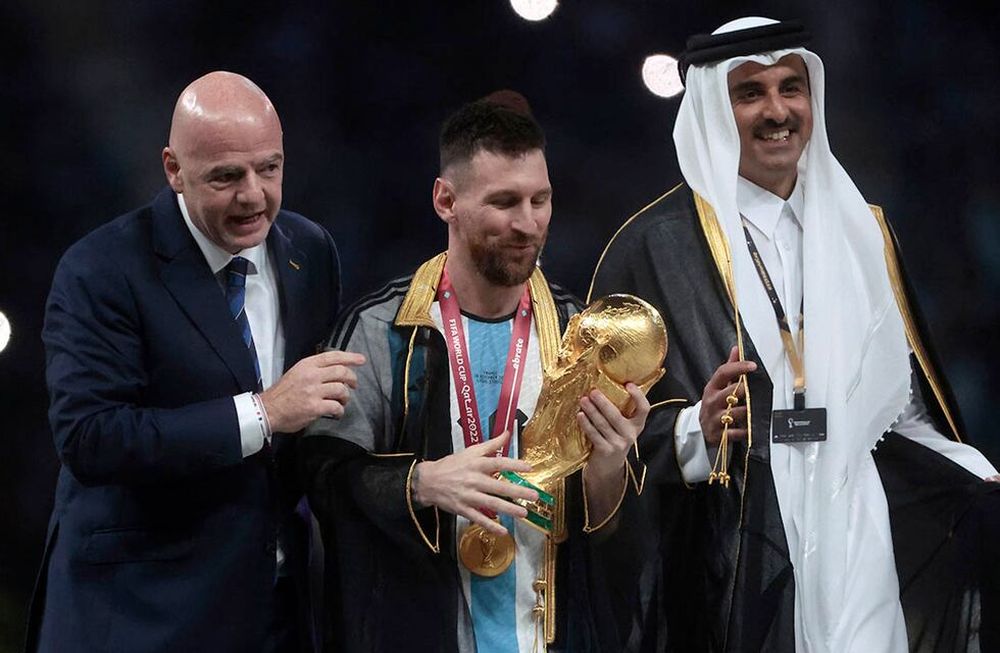 Argentina, pese a ser campeón mundial, quedo segundo en el ranking mundial FIFA. EFE/ Juan Ignacio Roncoroni