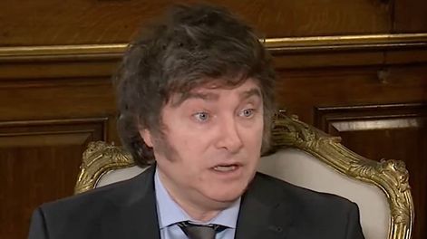 Fotofobia, el síntoma que reveló sufrir Javier Milei. Foto archivo