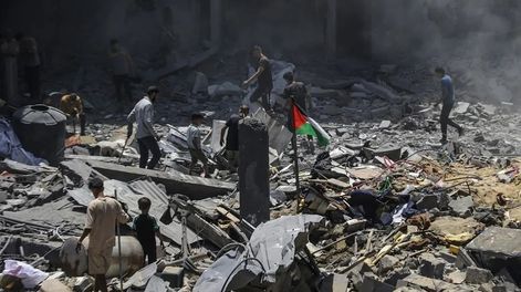 israel bombardeo edificios y refugios en gaza: hay al menos 26 muertos