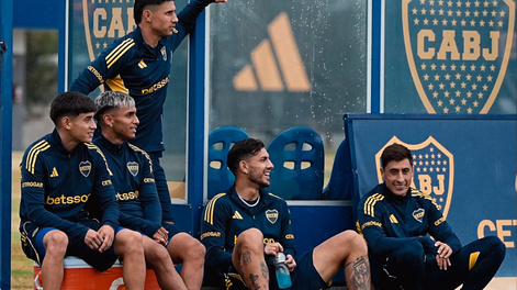 Boca Juniors practica para el domingo, cuando enfrentará a River