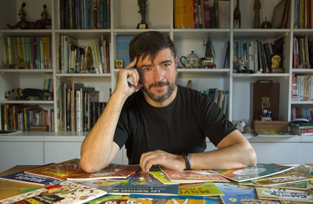 Chanti es uno de los creadores más prolíficos de la historieta argentina, integrante de Rumbos desde sus orígenes, en 2003, y un auténtico best seller infantil. Foto: Silvana Díaz Coppoletta