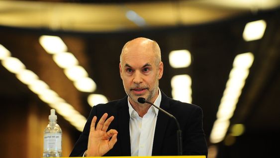 Horacio Rodrguez Larreta,  jefe de gobierno porteño.