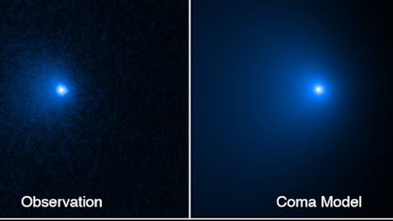 Así capturaron al cometa más grande jamás visto gracias al telecopio Hubble. Foto: NASA, ESA, Man-To Hui, David Jewitt (UCLA); Alyssa Pagan.