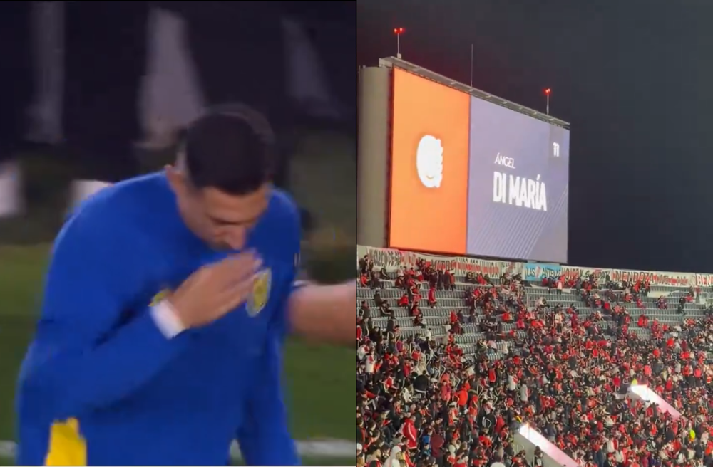 El hostil recibimiento de River para Ángel Di María: Fideo secacuna